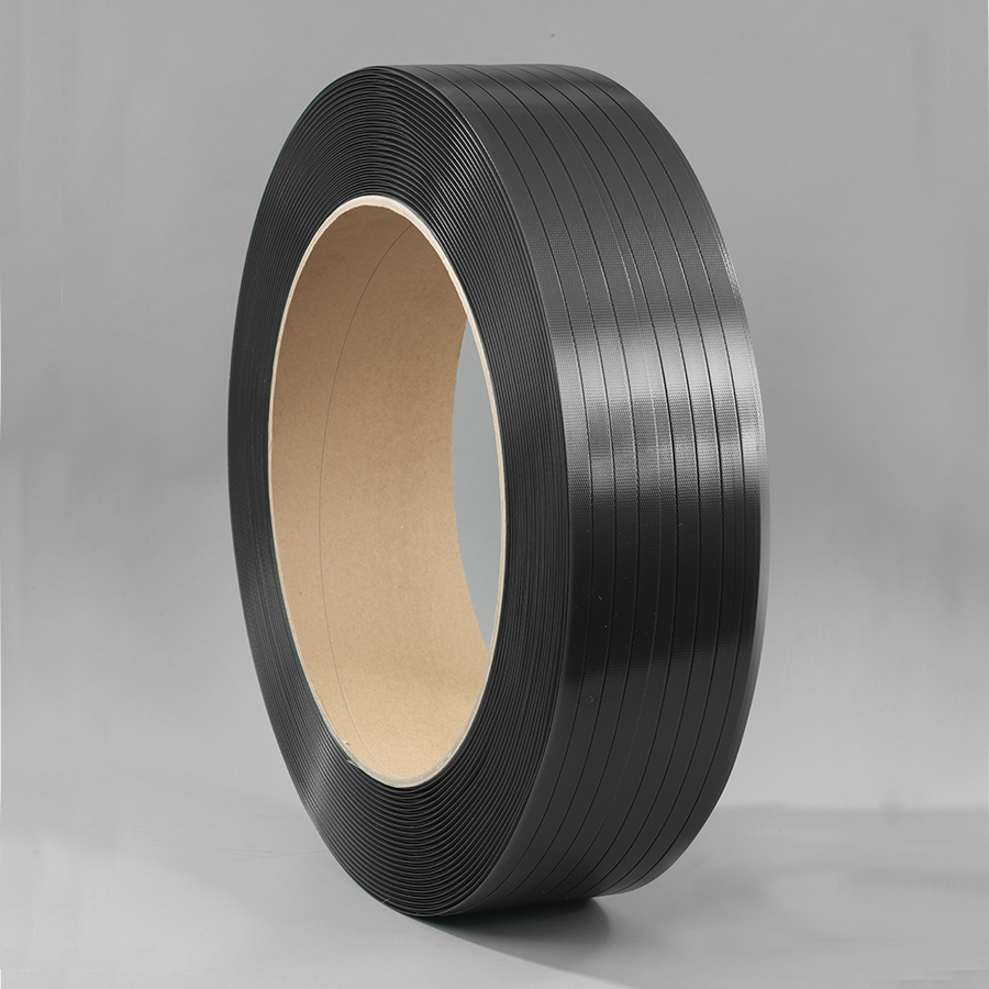 PET strapping 12 x 0,6mm x 2500m Ø406mm, green