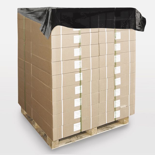 Topfolie ark 1300 x 1700 mm, 30 my 300 stk, SORT